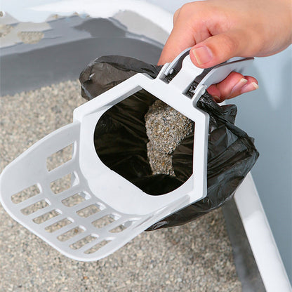 Self-cleaning Cat Litter Scoop Cat Sand Litter Box Shovel Kitty Toilet Sandboxes Shovel Pets Poop Sand Clean Artifact Tool