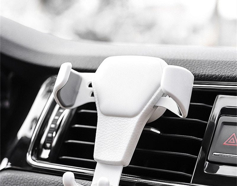 Car Phone Holder For Phone In Car Air Vent Mount Stand No Magnetic Mobile Phone Holder Universal Gravity Smartphone Cell Support